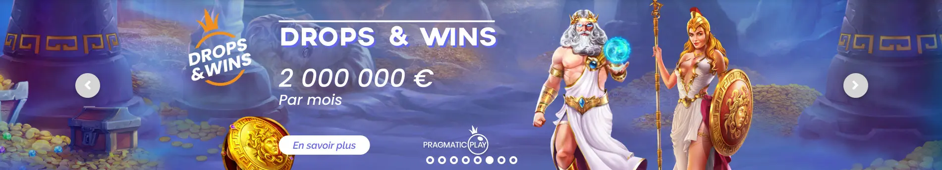 Drop and Wins MAGICJACKPOT CASINO 