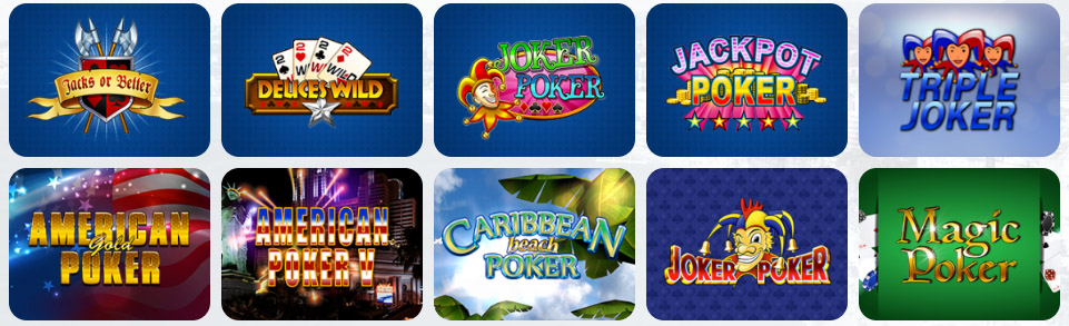 Video Poker MAGICJACKPOT CASINO