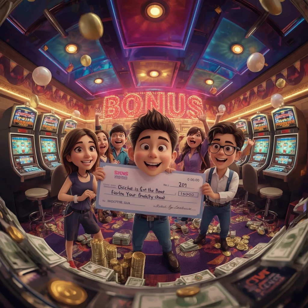bonus nelle mani di un uomo al casinò MAGICJACKPOT CASINO