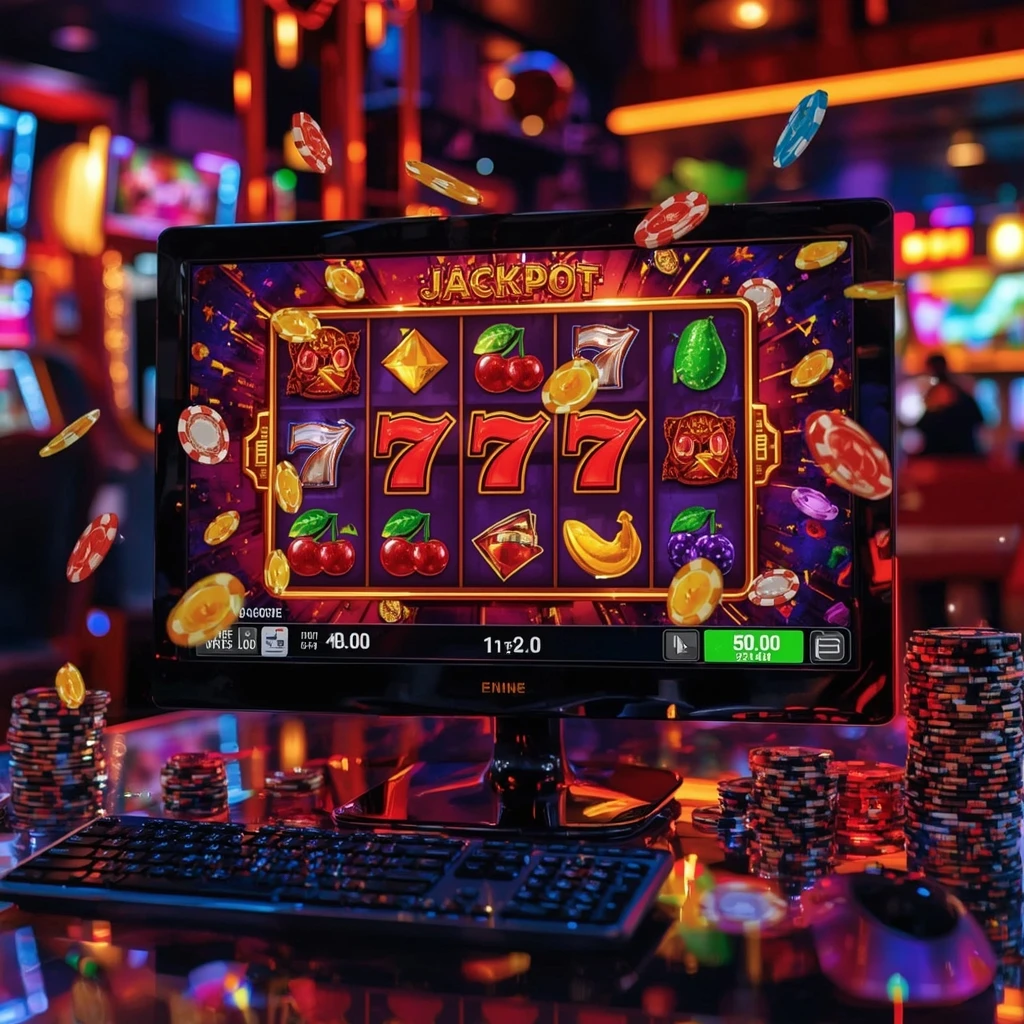 slot sul monitor MAGICJACKPOT CASINO